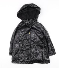 Impermeabile Zara bambina nero
