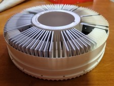 10 CONTENITORI/CARICATORI x DIAPOSITIVE 135 35mm GAF FOTOTRAY-VIEW MASTER  