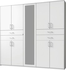 Armadio guardaroba Taiga ante girevoli con specchio versione a scelta