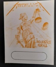 METALLICA BACKSTAGE PASS