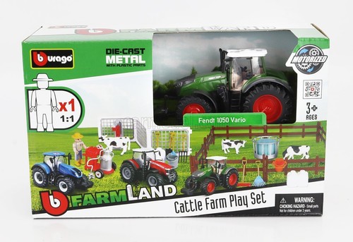Burago agricolo fendt set - agricolo,