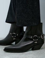 Stivaletti western cowboy zara - western,