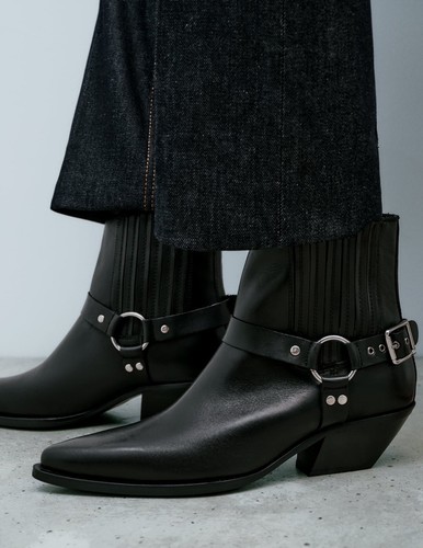 Stivaletti western cowboy - western, zara