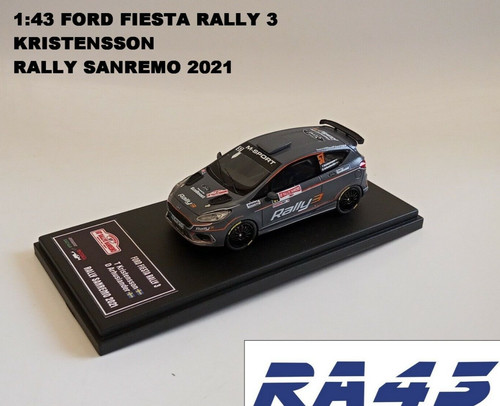 Ford fiesta rally - 1/43, 3