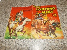 ALBUM LONTANO WEST 2 DARDO 1963 CON 96 FIG MB/OTT TIPO INDIANI PANINI LAMPO EDIS