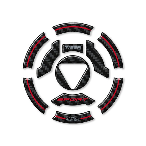 Adesivi moto protezione - 3d,