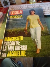 rivista EPOCA numero 861 del 26 marzo 1967 jacqueline kennedy speciale pasqua