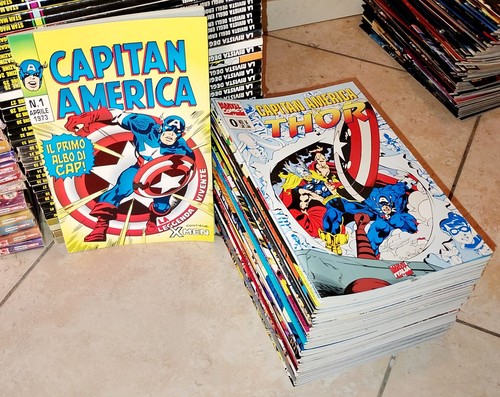 Capitan america thor - america,