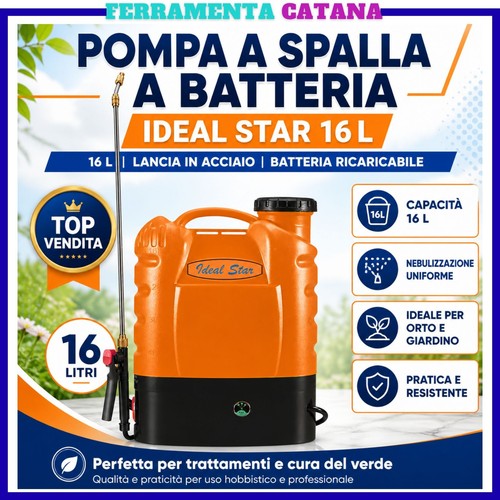 Pompa irroratrice batteria - pompa,