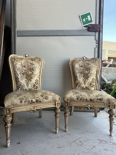 Coppia poltroncine laccate - di,