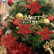  10 Pcs Stelle Di Natale Finte