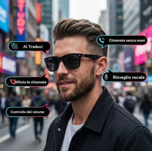 Occhiali smart bluetooth - occhiali,