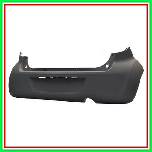 Paraurti posteriore con primer - paraurti,
