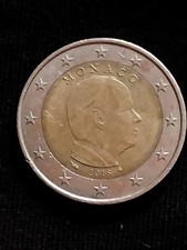 moneta 2 Euro PRINCIPATO DI MONACO 2018 - ALBERTO II - circolata  