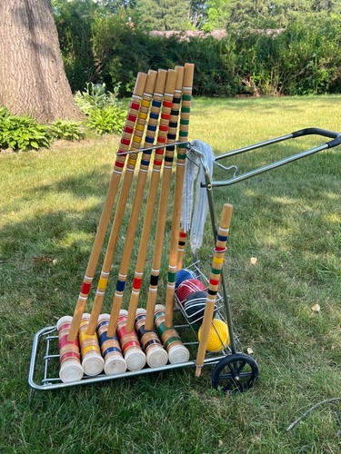 Croquet vintage set - , 6