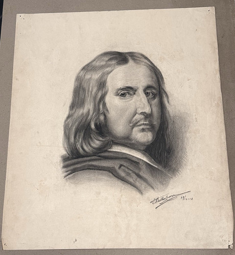 Antico disegno matita - antico,