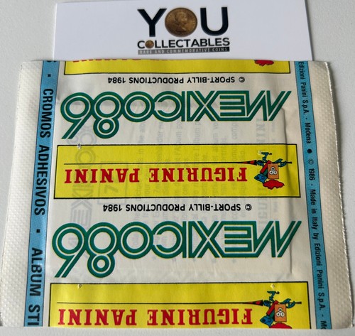 Panini mexico 1986 sticker - panini,