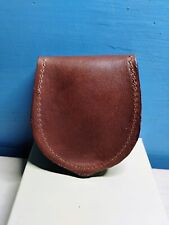 Portamonete Tacco In Cuoio Vera Pelle Banca Intesa Made Italy