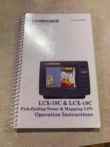 Lowrance lcx 18c - lcx-18c, lcx-19c