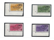 1934 Italy - Kingdom, Airmail - Rome Buenos Aires, No. 56/59 - MNH**