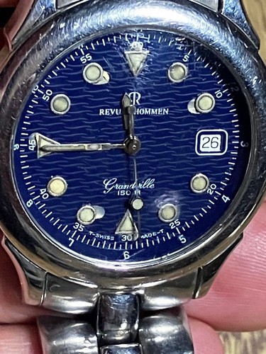 Revue thommen grandville navy - revue,