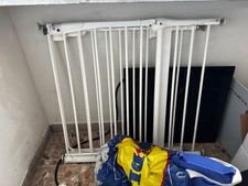 Secure Tech Metal Cancelletto Di Sicurezza in Metallo per Bambini, Porte, Scale,