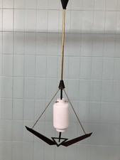 Lampadario anni 50 in ottone