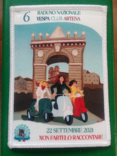 Vespa club toppa patch - , (no
