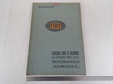CATALOGO PARTI DI RICAMBIO ORIGINALE 1926 CHASSIS FIAT 519 A 519A NO ILLUSTRAZ.