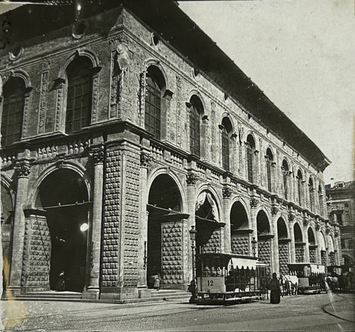 Italia bologna palazzo tramway - italia,