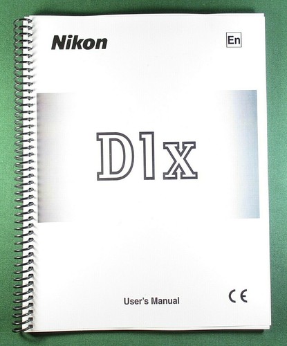 Nikon d1x manuale utente - nikon,