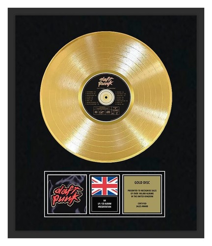 Daft punk gold disc lp - -,
