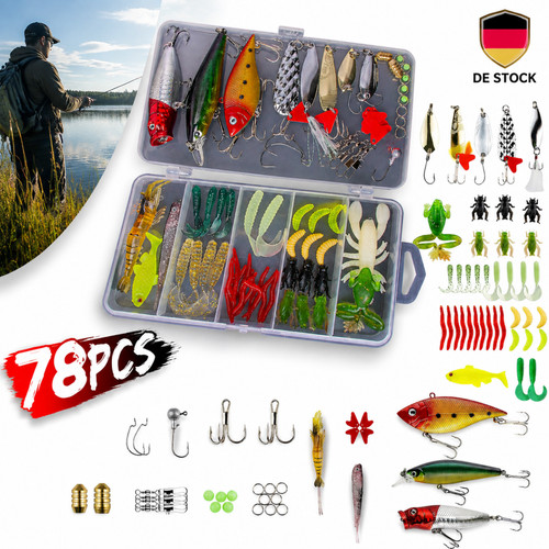 78x esche wobbler spinner