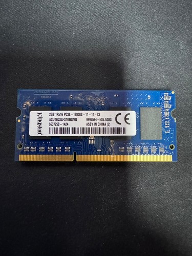 Ram kingston 2gb - 2gb, ddr3l