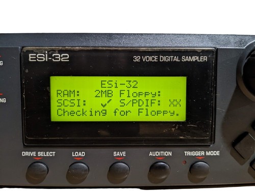 Esi original display - e-mu, esi-32
