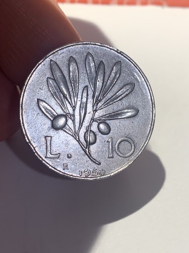 Italia repubblica 10 lire - repubblica,