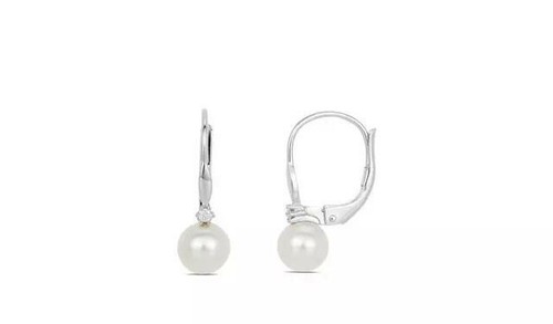 Orecchini oro bianco - 18kt, new