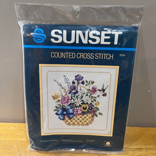 Kit punto croce contato - , fiori