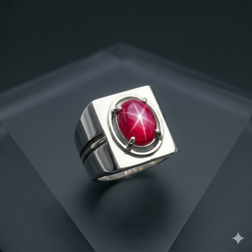 Anello uomo raggi stella - anello,