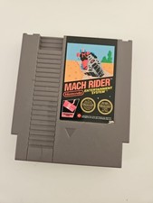 Nintendo Cartuccia Nes Mach Rider Pal-No Custodia