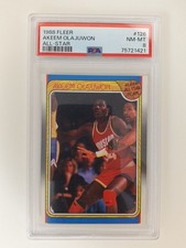Akeem Olajuwon 1988 Fleer