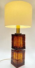 ❤️ ❤️ LAMPADA TAVOLO TABLE LAMP VETRO MURANO DESIGN ROMEO REGA MID CENTURY ITALY