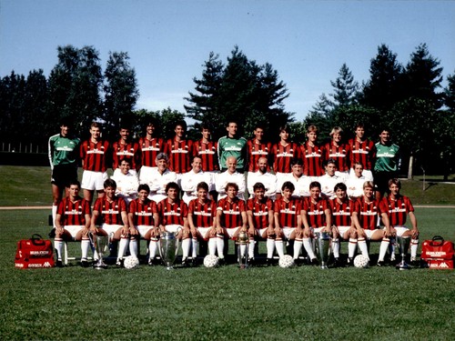 Cartolina squadra calcio - calcio, ac