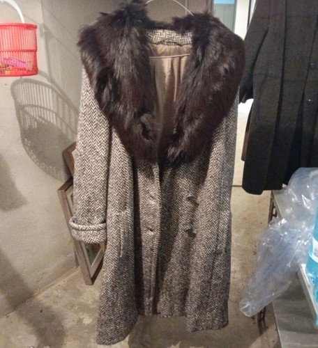 Cappotto donna vintage lana - cappotto, in