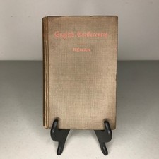 English Conferences of Ernest Renan 1880 Osgood HC Rome & Christianity