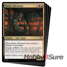 Shady Informant X4 M/NM Magic