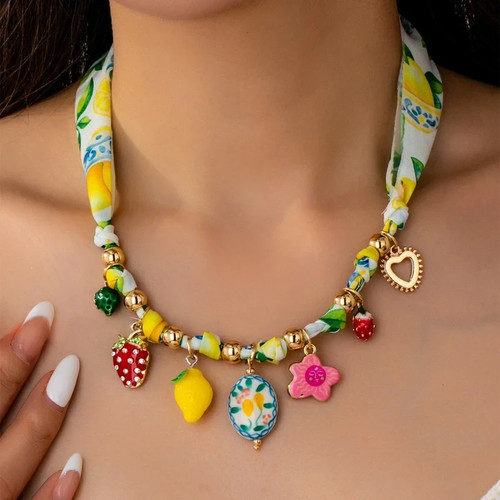 Collana donna estiva - collana, stile