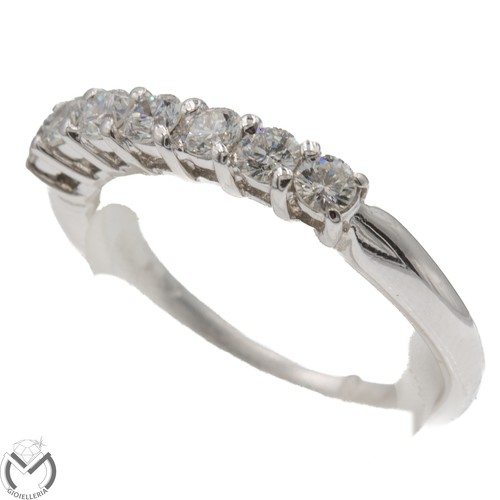 Anello oro bianco kt 750 - oro,