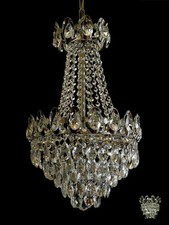 Fiori di cesto in cristallo