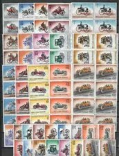 s19406) DEALER STOCK SAN MARINO 1962 MNH**  Auto - Cars 15v (X 10 SETS)